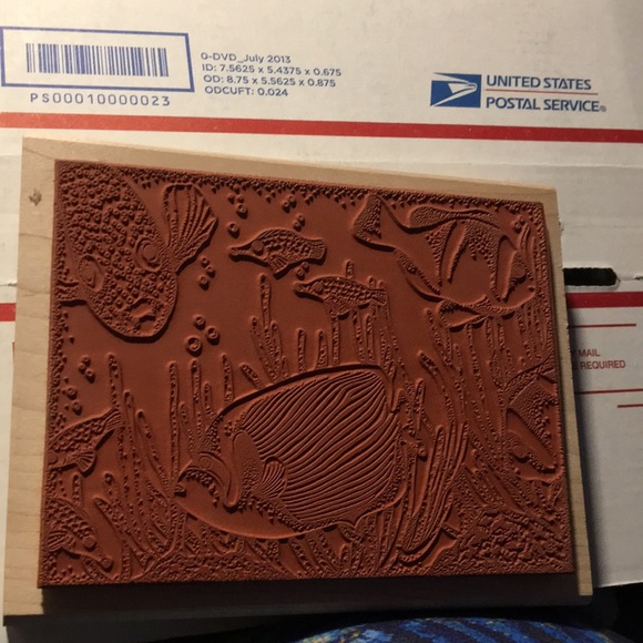 BNWT Peddlers Pack Seascape Stamp 5”x4”x1” - Picture 3 of 6